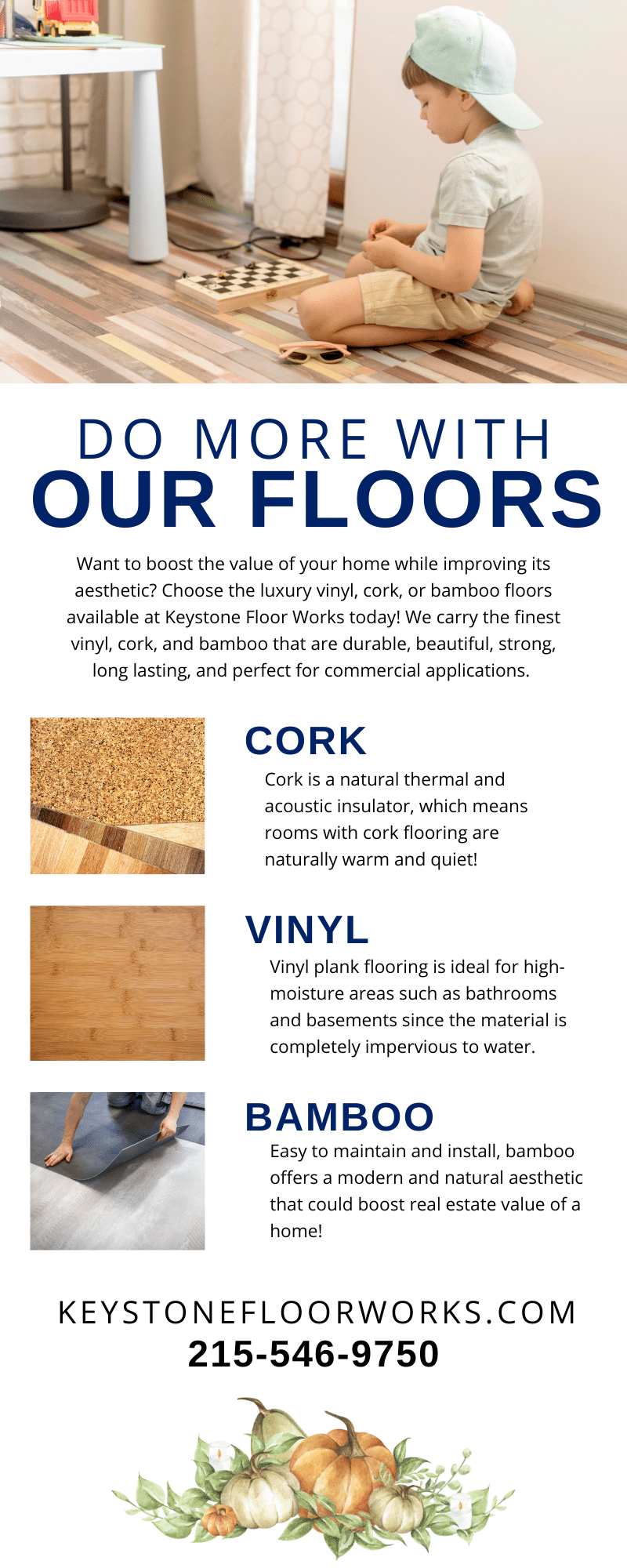 Do More with Our Floors! 2 Do More with Our Floors! 1